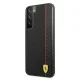 Чехол Ferrari On Track Carbon Stripe для Galaxy S22+, черный