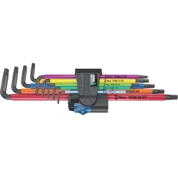 Набор Г-образных ключей Torx Wera 967/9 TX XL Multicolour HF 1, 9 шт.