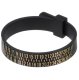 Multisizer ring size gauge for rings and bands, black