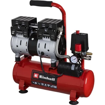 Воздушный компрессор Einhell TE-AC 6 Silent, 550 Вт, 6 л, 8 бар