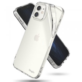 Apple iPhone 12 mini Ringke Air Ultra-Thin Cover TPU Case, Transparent | Telefona vāciņš maciņš bampers