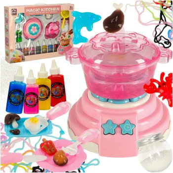 Creative Set "Magic Kitchen", Colored Gel for 3D Figures, 62 Items