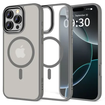Tech-Protect iPhone 16 Pro Max vāciņš MagEdge MagSafe, titāna