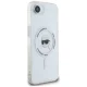 Karl Lagerfeld IML Metal Karl Head MagSafe vāciņš iPhone 16e, balts