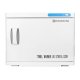 Towel Warmer with UV-C Sterilizer 23 L, White