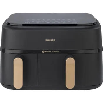 Philips Series 3000 NA352/00 Air Fryer, Black/Copper