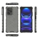 Чехол для Xiaomi Redmi Note 12 Pro+ Honeycomb гибридный противоударный, черный