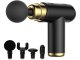 Mini Massage Gun for Deep Tissue Muscle Relief, Portable Percussion Massager, Black