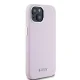 Чехол DKNY для iPhone 15 Plus / 14 Plus Liquid Silicone MagSafe, розовый