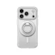 Vāciņš AmazingThing Titan Pro Lens Ring iPhone 18 Pro Max ar MagSafe un statīvu, caurspīdīgs