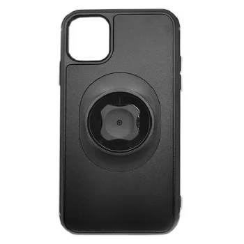Vāciņš ar turētāja adapteri priekš Apple iPhone 13 Pro, melns