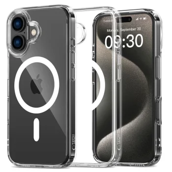 Tech-Protect Flexair Hybrid MagSafe vāciņš iPhone 16 Plus, Caurspīdīgs