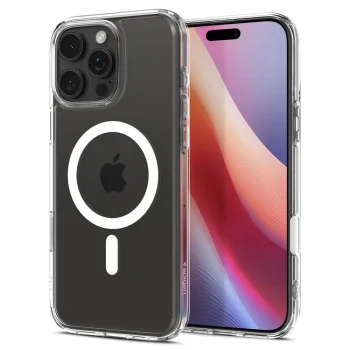 Чехол Spigen для iPhone 16 Pro Max Ultra Hybrid "T" Mag, белый