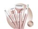 Women\'s Epilator and Shaver 4-in-1 with Interchangeable Heads, USB, Light Pink