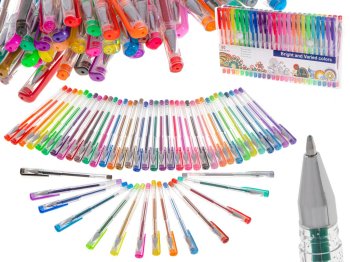 A Set of Gel Pens, 50 Pieces