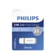 USB zibatmiņa Philips Snow Edition 32 GB, USB 2.0, pelēka