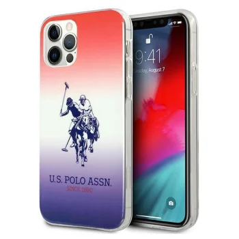 Apple iPhone 12 Pro Max 6.7'' US Polo Gradient Collection Case Cover (USHCP12LPCDGBR) | Чехол Кейс...