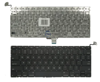 Apple MacBook Pro 13" A1278 (2009-2012) tastatūra, US, melna