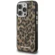 Чехол Karl Lagerfeld IML Leopard Pattern MagSafe для iPhone 16 Pro Max - коричневый