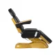 Elektriskais Kosmētiskais Krēsls Sillon Lux 273B 3 Motori Zelta Melns | Electric Cosmetic Chair Motors Gold Black