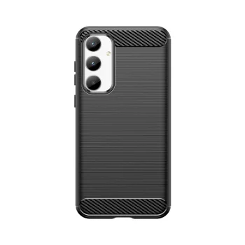 Carbon Case vāciņš Samsung Galaxy A35 5G melns