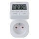 GreenBlue GB605 E digitālais taimeris, 16A, 3680W, IP20, balts