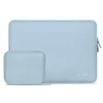 Tech-Protect Neoslim 15-16" klēpjdatora soma ar piederumu maciņu, zila