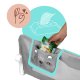 Nukido Toddler Bed Rail Guard for Kids 200 cm, Gray