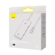 Baseus Lite Series HUB 4-portu (USB-A uz 4x USB-A 3.0) 2 m melns (WKQX030201)