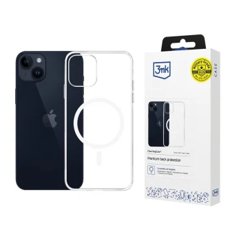 Чехол 3Mk Protection MagCase для Apple iPhone 14 Plus, Прозрачный