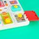 Montessori sensorā aktivitāšu tāfele - virtuve čemodānā, ar skaņu un gaismu