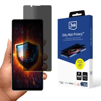 3mk Silky Matt Privacy Screen Protector for Sony Xperia 5 V