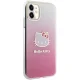 Hello Kitty iPhone 11 / XR Case IML Gradient Electrop Kitty Head, Pink