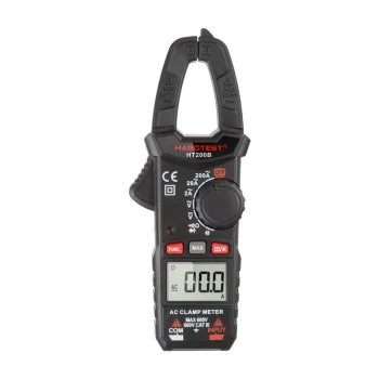 Токоизмерительные клещи Habotest HT200B цифровые, черные/красные