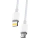 Maxlife MXUC-05 USB-C uz Lightning kabelis 2.0 m 20W, balts