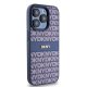 DKNY iPhone 15 Pro vāciņš Mono Stripe & Metal Logo, zils