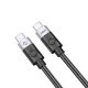 Orico CC240 USB-C uz USB-C kabelis 240W 480Mbps 1.5m, melns