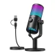 Игровой микрофон Maono DM30RGB, черный