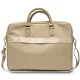 Guess ZIP Leather Triangle Laptop Bag for 16\" Laptops, Gold