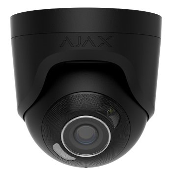 Ajax TurretCam HL IP videonovērošanas kamera 8MP 2.8mm, melna