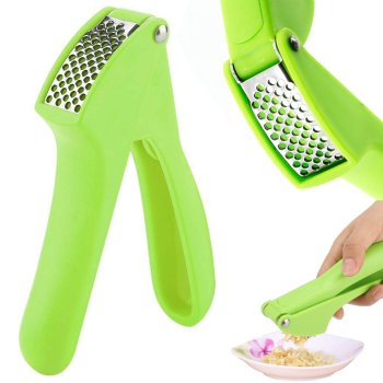 Manuāla ķiploku spiede, smalcinātājs, Dažādas krāsas | Garlic Press Chopper