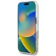 Чехол Guess IML Metal Colored Circle Classic Logo MagSafe для iPhone 16 Pro, серый