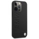 BMW Signature Logo Imprint MagSafe vāciņš iPhone 14 Pro Max - Black