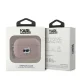 Чехол для AirPods Pro 2 Karl Lagerfeld Monogram Choupette Head, розовый