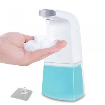Bezkontakta Automātiskais Šķidro Ziepju Dozators ar Kustības Sensoru, 250 ml | Automatic Touchless Liquid Soap...