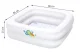 Bestway 51116 piepūšamā ceļojumu vanniņa bērniem 86x86x25 cm, balta
