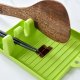 Silikona paliktnis karstām karotēm un vākiem, zaļš | Silicone Tray for Hot Spoons and Lids