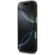 Чехол Guess 4G Triangle Logo MagSafe для iPhone 17 Pro / 18 Pro, черный с золотым