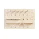 Maclean MC-130 WD Koka sienas organizators perforētais panelis 40x60cm