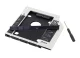 SATA III DVD-RW Bay Second HDD Caddy Adapter 9.5mm | Сietā diska adapteris DVD-dziņa vietā